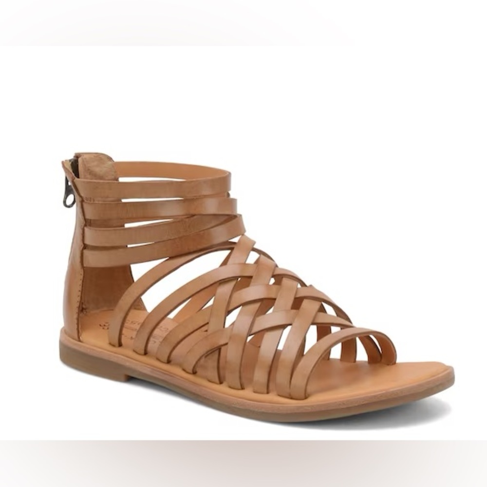 Kork Ease Palmyra‎ Tan Leather Sandals Sz. 6